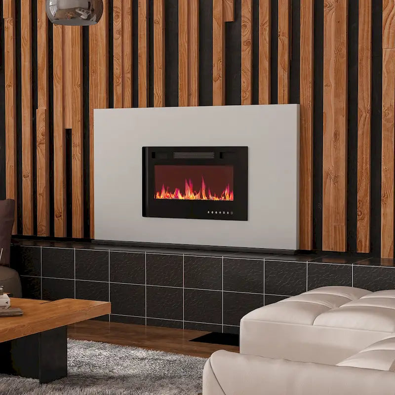 Fireplace TV Stand Electric Fireplace TV Console w/Remote Control