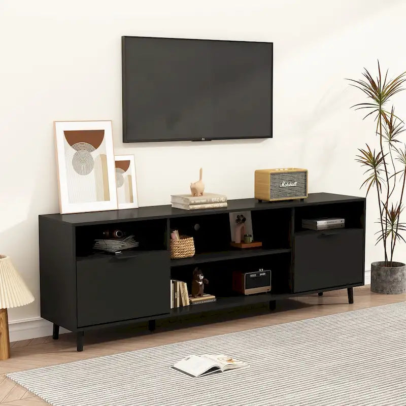 Fireplace TV Stand Electric Fireplace TV Console w/Remote Control